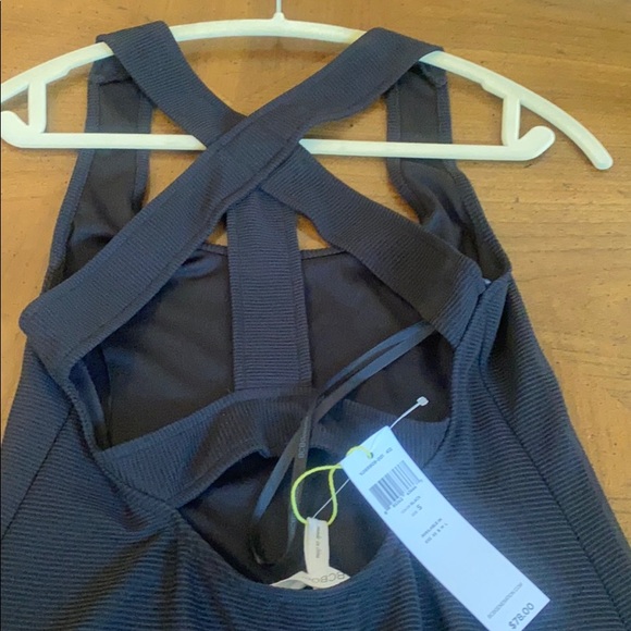 Make offer BCBG casual black ribbed dress - Picture 5 of 5